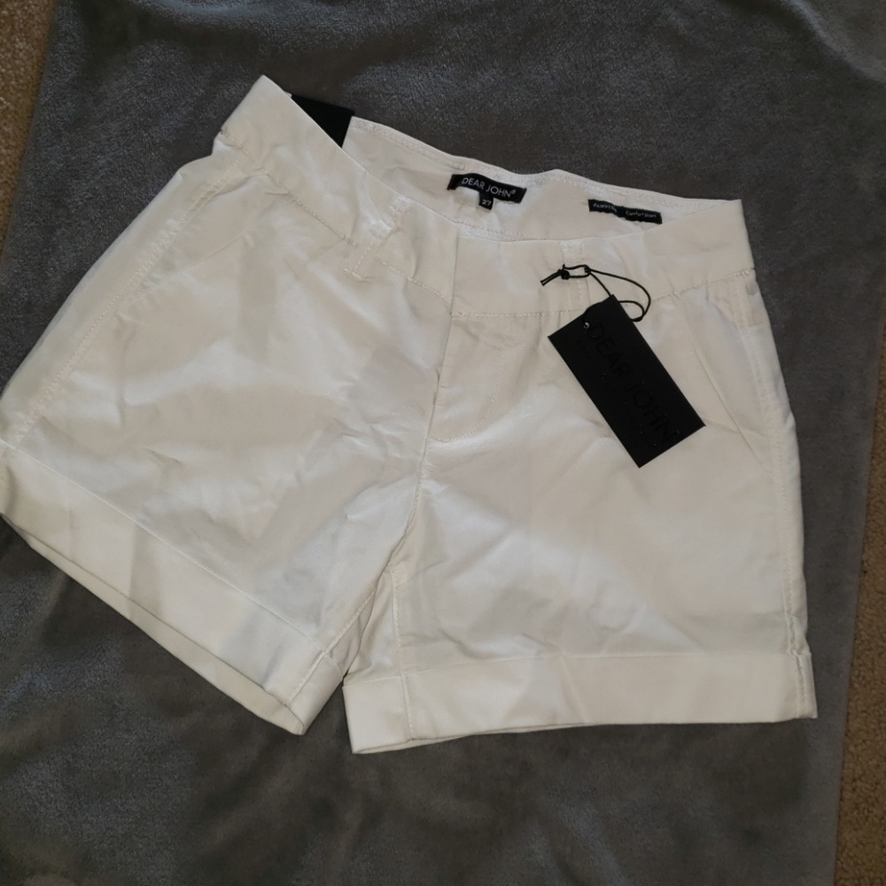 White shorts